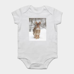 Eastern Cottontail Rabbit Baby Bodysuit